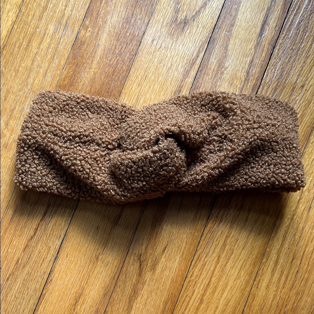 Free People Brown ‘sherpa’ Headband